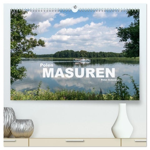 Polen - Masuren (hochwertiger Premium Wandkalender 2027 DIN A2 quer), Kunstdruck in Hochglanz