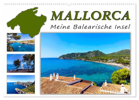 MALLORCA, Meine Balearische Insel (Wandkalender 2027 DIN A2 quer), CALVENDO Monatskalender