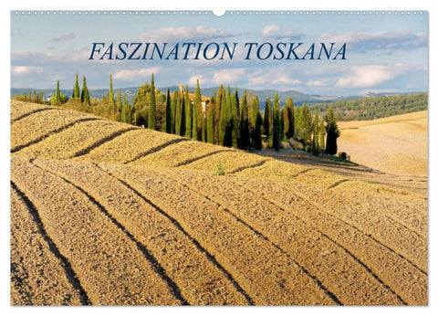 Faszination Toskana (Wandkalender 2027 DIN A2 quer), CALVENDO Monatskalender