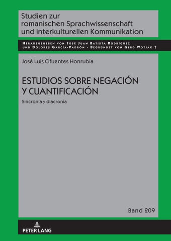 Estudios sobre negación y cuantificación
