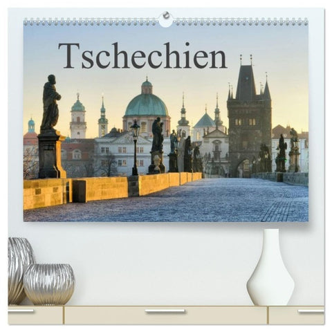 Tschechien (hochwertiger Premium Wandkalender 2027 DIN A2 quer), Kunstdruck in Hochglanz