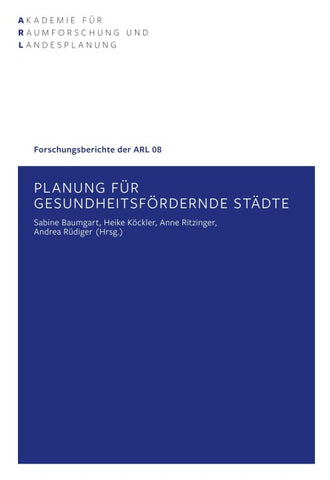 Planung für gesundheitsfördernde Städte