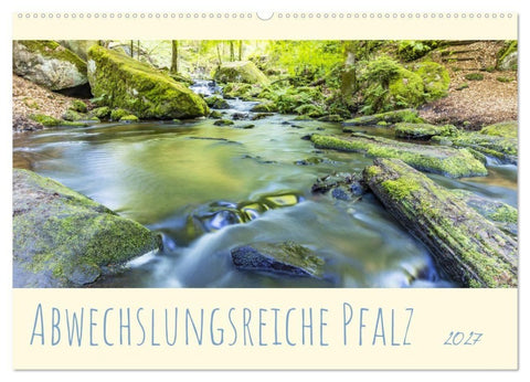 Abwechslungsreiche Pfalz (Wandkalender 2027 DIN A2 quer), CALVENDO Monatskalender