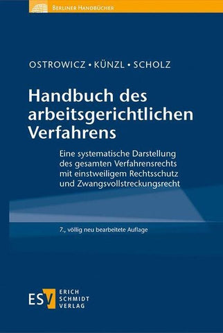 Handbuch des arbeitsgerichtlichen Verfahrens