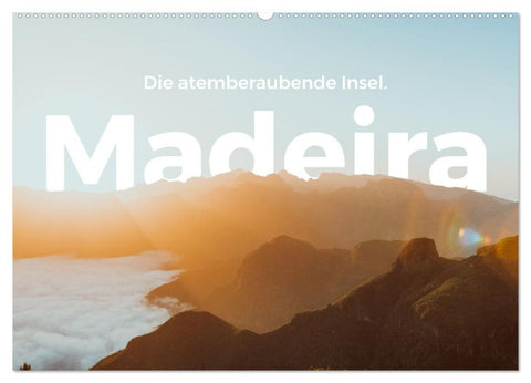Madeira - Die atemberaubende Insel. (Wandkalender 2026 DIN A2 quer), CALVENDO Monatskalender