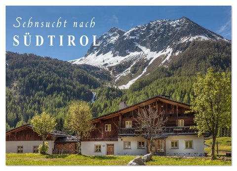 Sehnsucht nach Südtirol (Wandkalender 2026 DIN A2 quer), CALVENDO Monatskalender