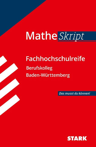 STARK Mathematik - AbiturSkript Berufskolleg BW