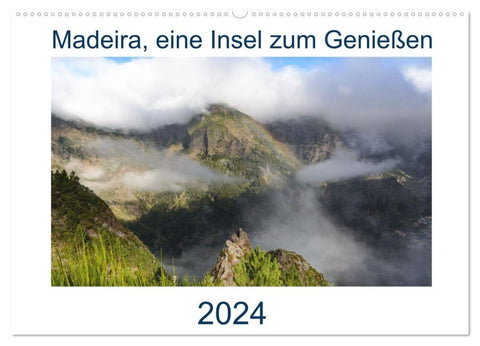 Madeira, eine Insel zum Genießen (Wandkalender 2027 DIN A2 quer), CALVENDO Monatskalender