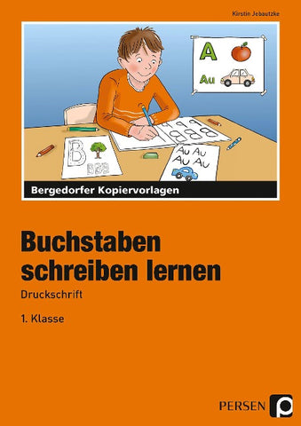 Buchstaben schreiben lernen - Druckschrift