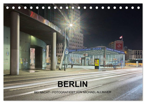 Berlin - fotografiert von Michael Allmaier (Tischkalender 2026 DIN A5 quer), CALVENDO Monatskalender