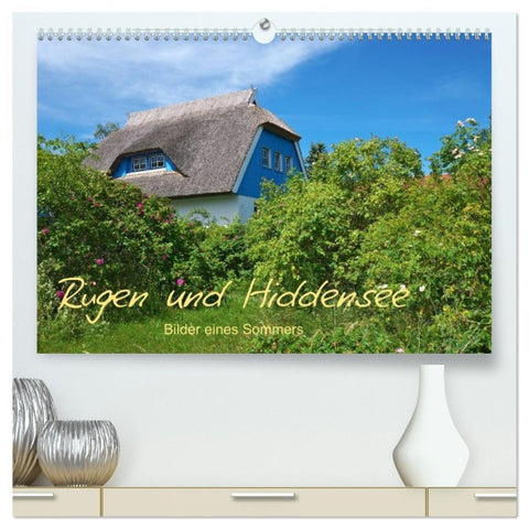 Rügen und Hiddensee (hochwertiger Premium Wandkalender 2026 DIN A2 quer), Kunstdruck in Hochglanz