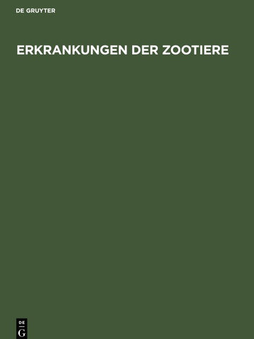 Erkrankungen der Zootiere