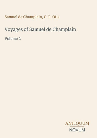 Voyages of Samuel de Champlain