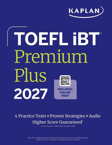 TOEFL iBT Premium Plus 2027