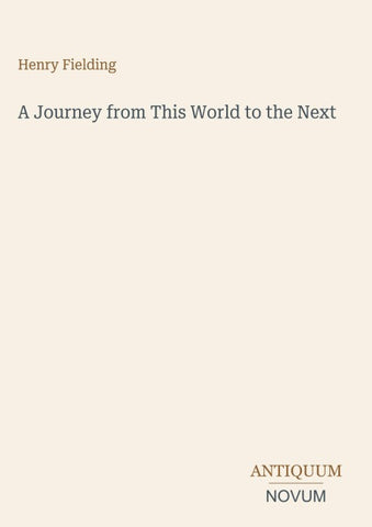 A Journey from This World to the Next