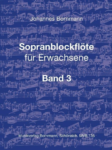 Sopranblockflöte für Erwachsene Bd. 3