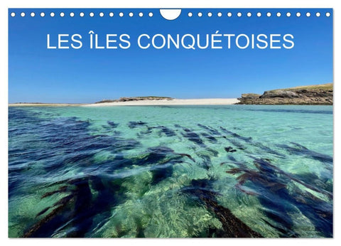 Les îles conquétoises (Calendrier mural 2026 DIN A4 vertical), CALVENDO calendrier mensuel