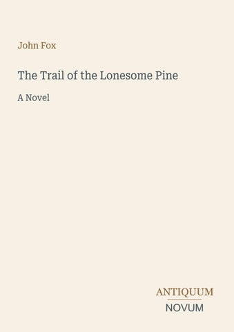 The Trail of the Lonesome Pine