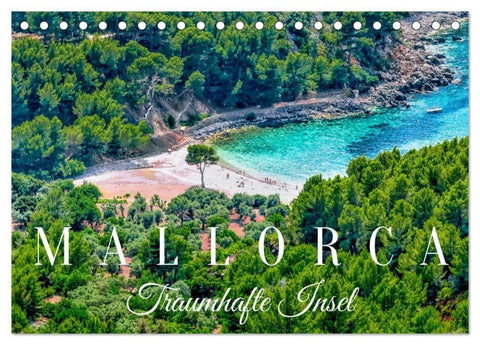 Mallorca Traumhafte Insel (Tischkalender 2027 DIN A5 quer), CALVENDO Monatskalender