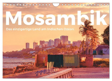 Mosambik - Das einzigartige Land am Indischen Ozean. (Wandkalender 2027 DIN A4 quer), CALVENDO Monatskalender