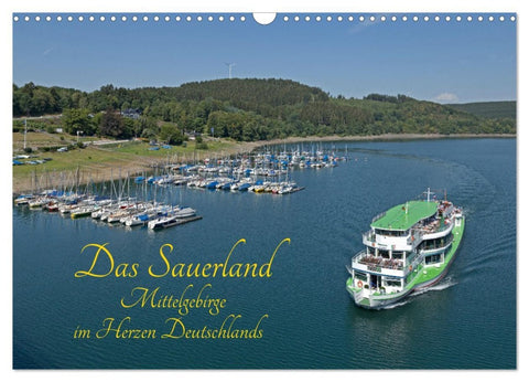 Das Sauerland - Mittelgebirge im Herzen Deutschlands (Wandkalender 2026 DIN A3 quer), CALVENDO Monatskalender