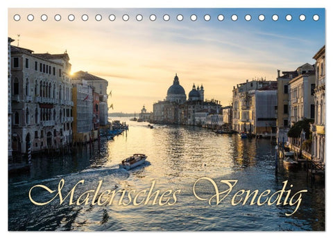 Malerisches Venedig (Tischkalender 2027 DIN A5 quer), CALVENDO Monatskalender