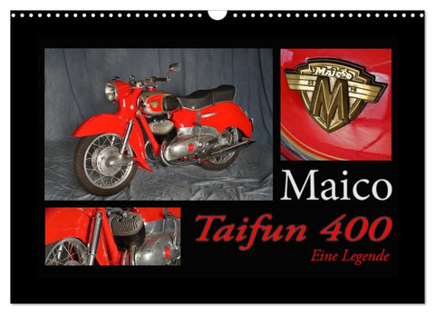 Maico Taifun 400 - Eine Legende (Wandkalender 2026 DIN A3 quer), CALVENDO Monatskalender