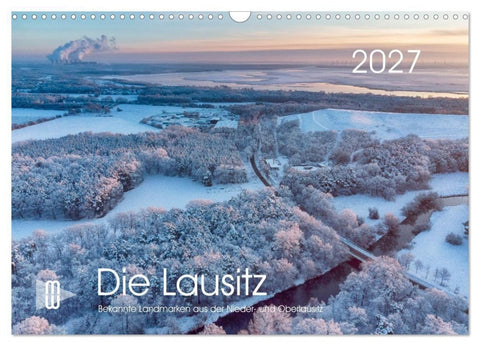 Die Lausitz - Region im Wandel (Wandkalender 2027 DIN A3 quer), CALVENDO Monatskalender