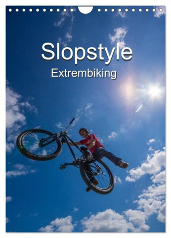 Slopestyle Extrembiking (Wandkalender 2027 DIN A4 hoch), CALVENDO Monatskalender