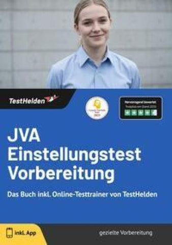 JVA Einstellungstest Vorbereitung: Das Buch inkl. Online-Testtrainer von TestHelden |