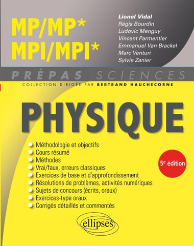 Physique MP/MP* MPI/MPI*
