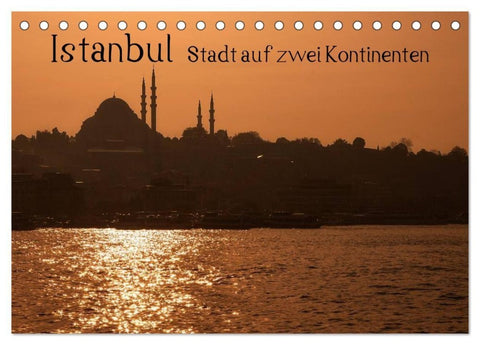 Istanbul - Stadt auf zwei Kontinenten (Tischkalender 2027 DIN A5 quer), CALVENDO Monatskalender