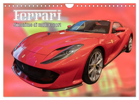 Ferrari - Synonym für Motorsport (Wandkalender 2026 DIN A4 quer), CALVENDO Monatskalender