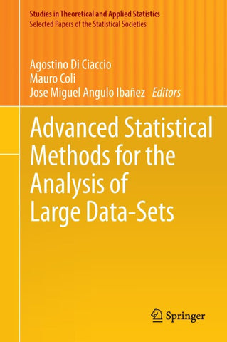 Advanced Statistical Methods for the Analysis of Large Data-Sets