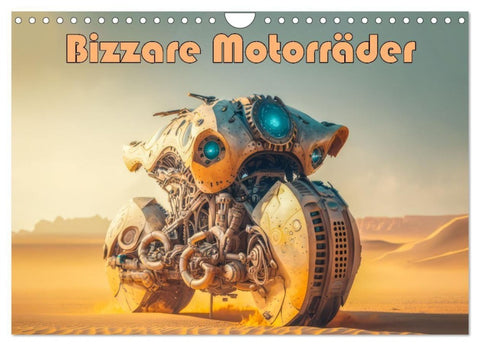 Bizzare Motorräder (Wandkalender 2027 DIN A4 quer), CALVENDO Monatskalender