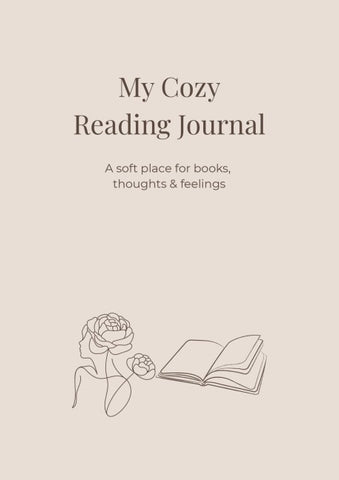 My Cozy Reading Journal