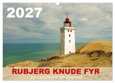 Rubjerg Knude Fyr (Wandkalender 2027 DIN A3 quer), CALVENDO Monatskalender