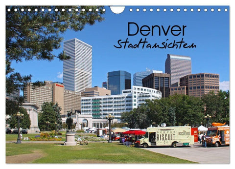 Denver Stadtansichten (Wandkalender 2027 DIN A4 quer), CALVENDO Monatskalender