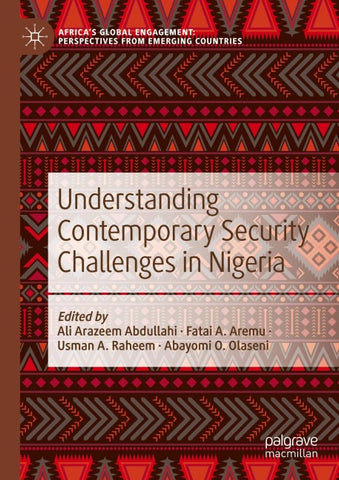 Understanding Contemporary Security Challenges in Nigeria