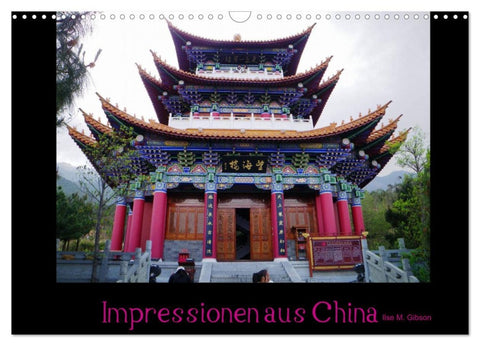 Impressionen aus China (Wandkalender 2026 DIN A3 quer), CALVENDO Monatskalender