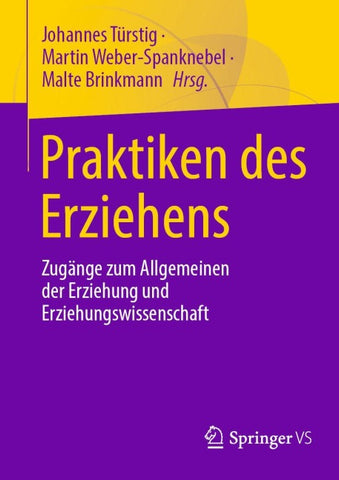 Praktiken des Erziehens