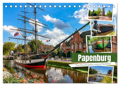 Rund um Papenburg (Tischkalender 2027 DIN A5 quer), CALVENDO Monatskalender