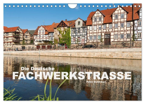 Die deutsche Fachwerkstraße (Wandkalender 2026 DIN A4 quer), CALVENDO Monatskalender
