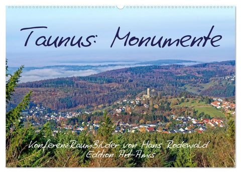 Taunus: Monumente (Wandkalender 2027 DIN A2 quer), CALVENDO Monatskalender