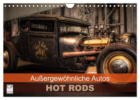 Außergewöhnliche Autos - Hot Rods (Wandkalender 2027 DIN A4 quer), CALVENDO Monatskalender