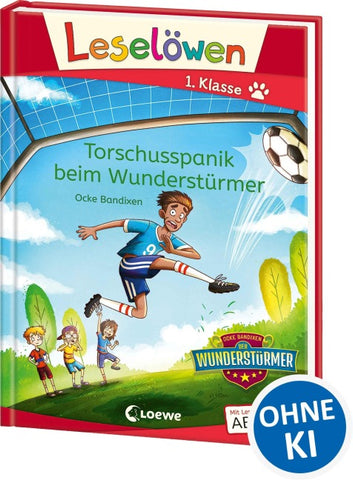Leselöwen 1. Klasse - Torschusspanik beim Wunderstürmer