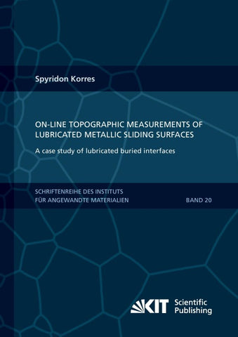On-Line Topographic Measurements of Lubricated Metallic Sliding Surfaces