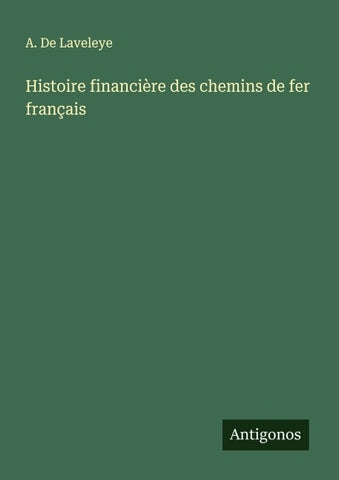 Histoire financière des chemins de fer français