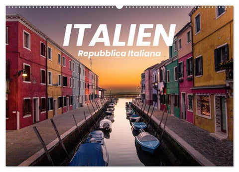 Italien - einzigartige Motive (Wandkalender 2027 DIN A2 quer), CALVENDO Monatskalender
