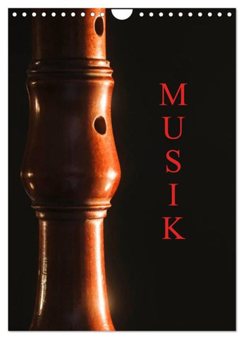 Musik (Wandkalender 2026 DIN A4 hoch), CALVENDO Monatskalender